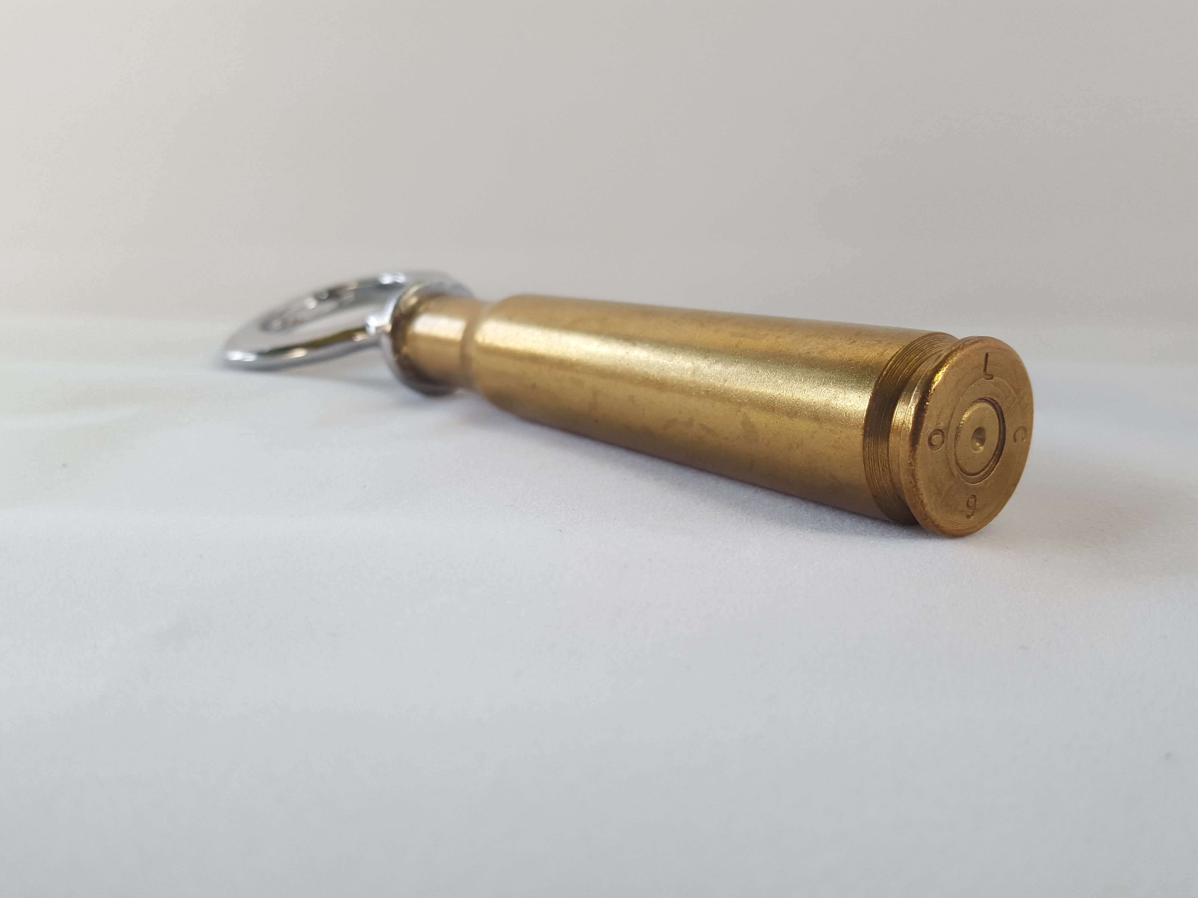 50 Caliber Bottle Opener -Genuine Shell Casing - Sawdust and Bullets